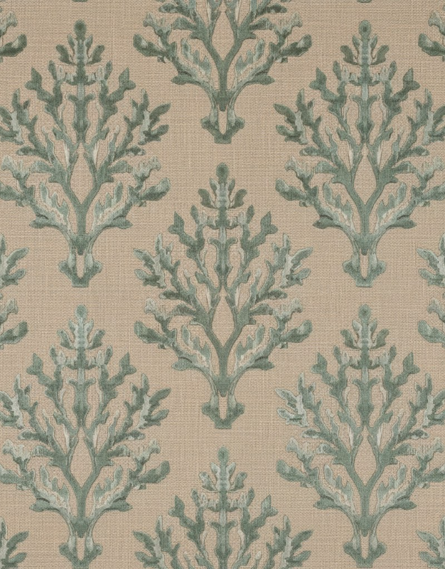 Cut Velvet – Barbados Coral