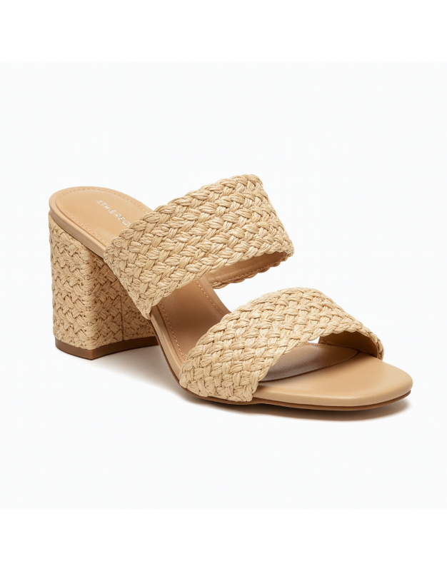 4th & Reckless Beige Woven Sandal