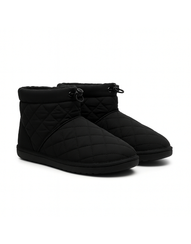 Quilted Slipper Boots