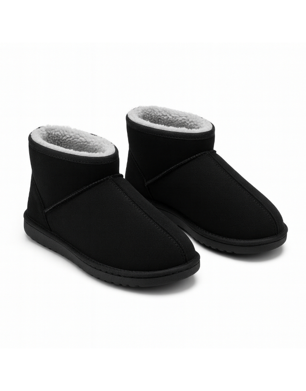Slippers Boot Faux Suede