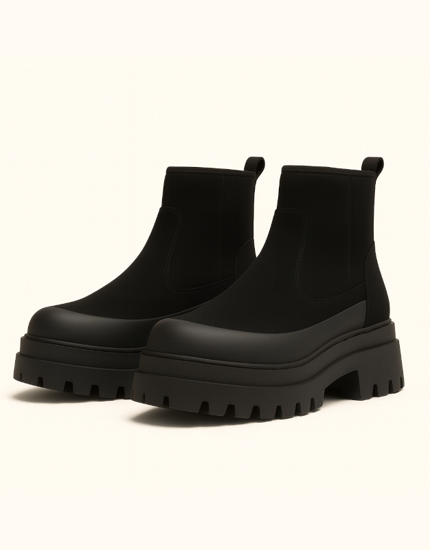 Pull-On Chunky Boot
