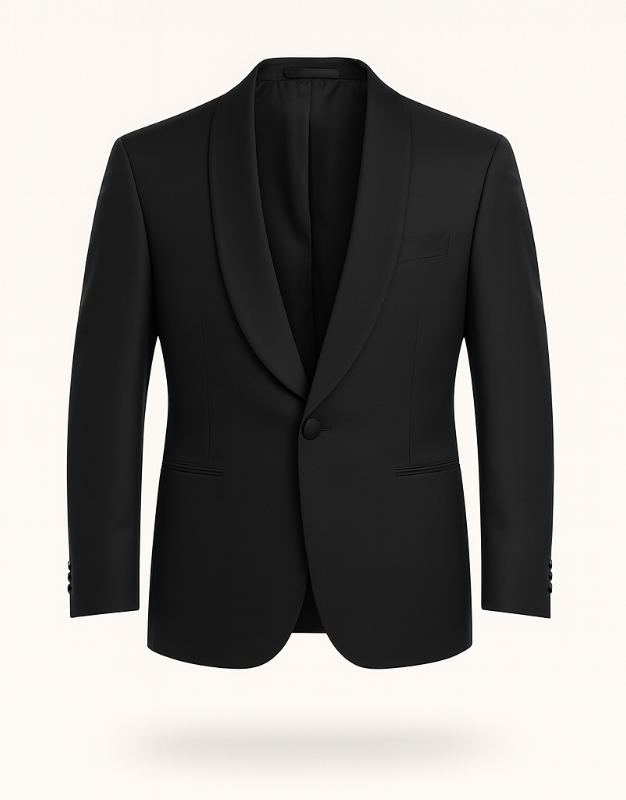Slim Fit Black Blazer