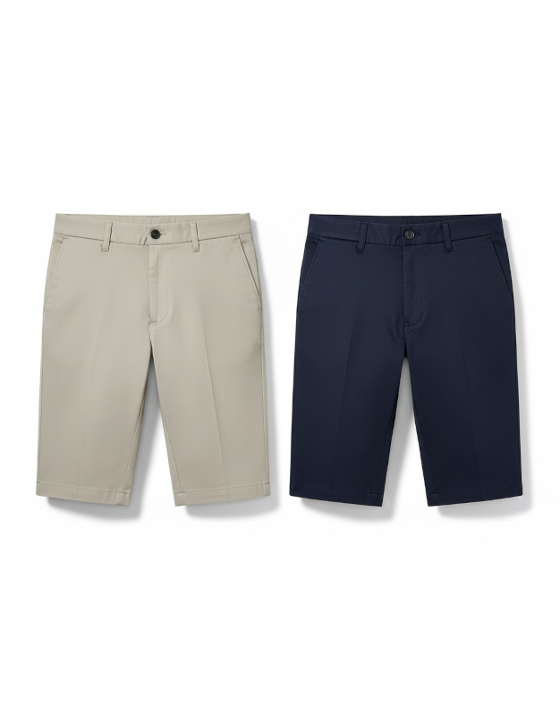 Slim Chino Shorts 2-Pack