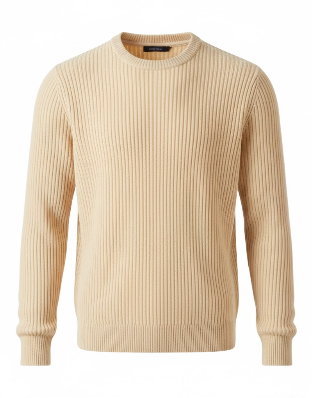 Rib-Knit Sweater