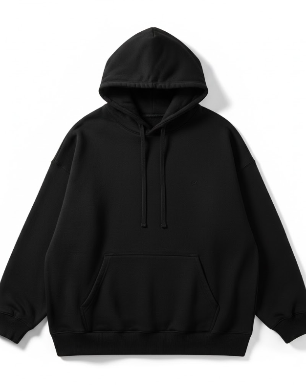 Oversized-Fit Pullover Hoodie