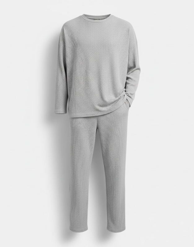 Loungewear Set – Long Sleeve Boxy T and Pants