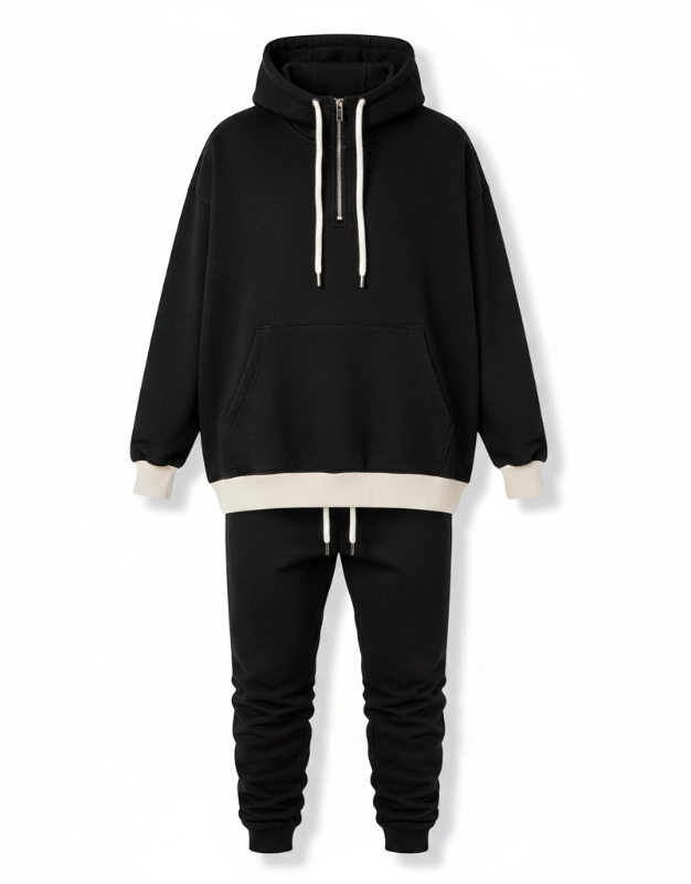 Pullover Hoodie Tracksuit