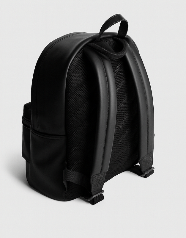 Leather-Effect Backpack