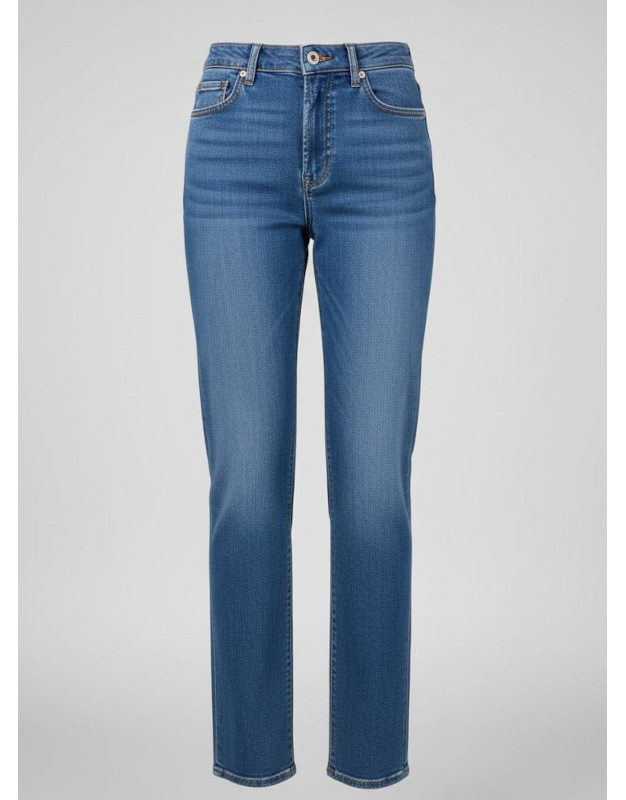 High Rise Straight Leg Jeans