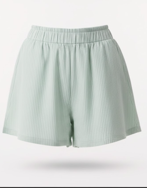 Printed A-Line Short