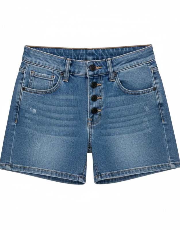 Bermuda Denim Shorts