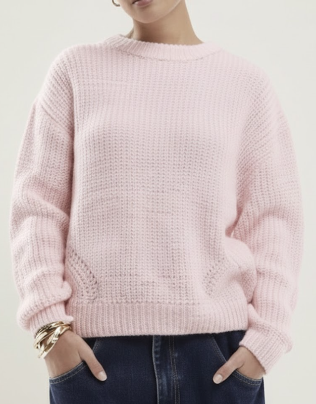 Chunky Crew-Neck Sweater